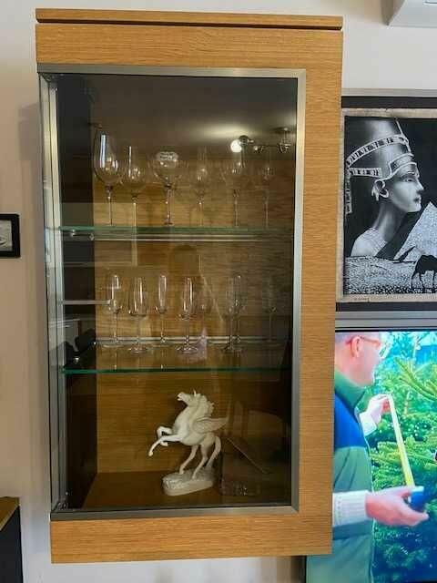 Meble dębowe czarno - brązowe ZAKOR