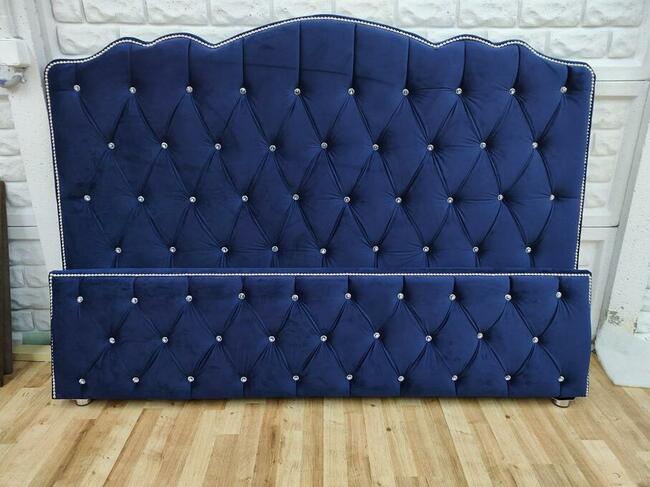 Łóżko mega, hit chesterfield głębokie pikowania, glamour