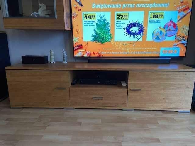 Meble dębowe czarno - brązowe ZAKOR