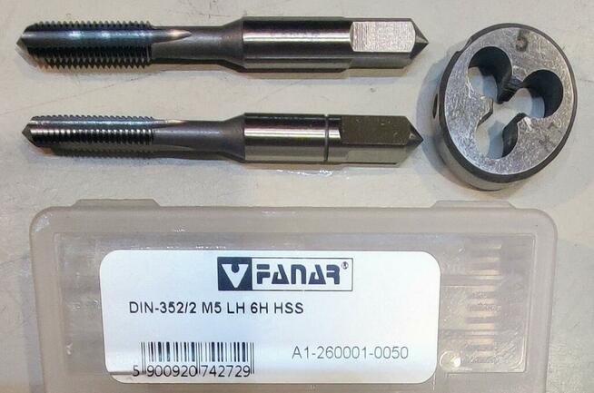 GWINTOWNIK M22 M22x2,5 M 22 HSS FWP VIS FANAR KOMP CIECHANÓW