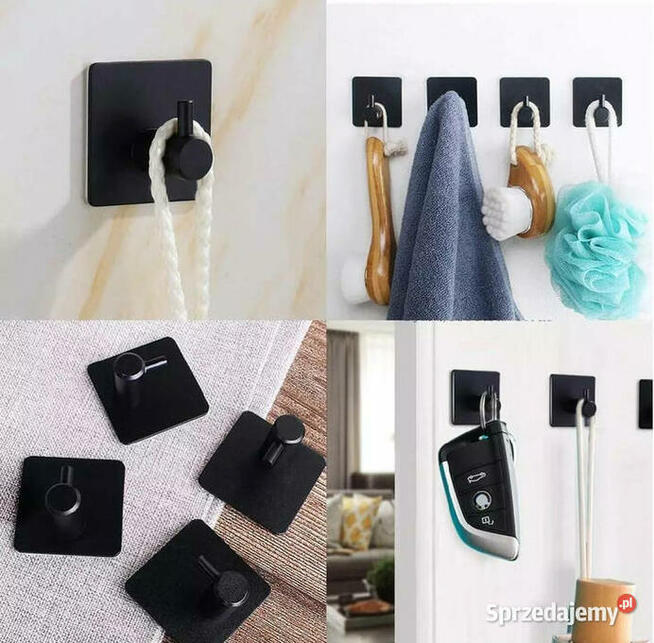 Zestaw metalowych haczyków 6szt