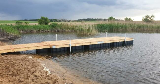 Pomosty pływające pomost pływajacy na pływakach