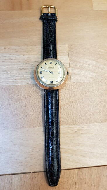 Oryginalny Glashütte Spezimatic automat Au