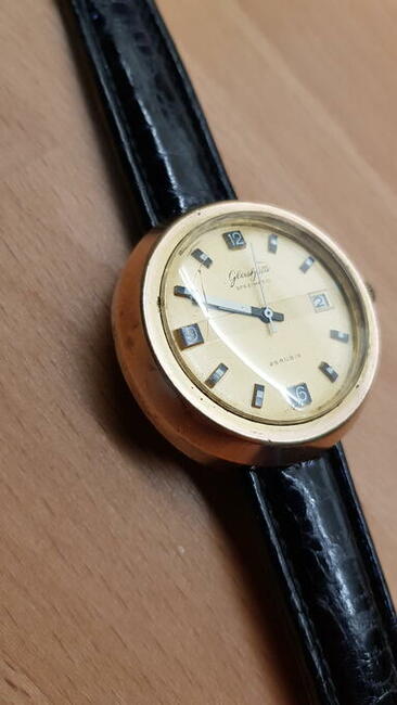 Oryginalny Glashütte Spezimatic automat Au