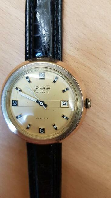 Oryginalny Glashütte Spezimatic automat Au