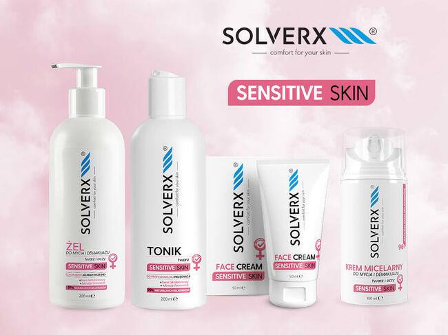 Solverx - Kosmetyki do cery atopowej/wrażliwej