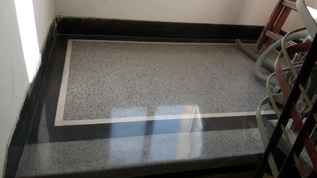 Czyszczenie Lastriko szlifowanie marmuru renowacja lastryka