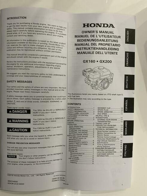 Agregat prądotwórczy generator 2.7 kW HONDA GX200 STEPHILL