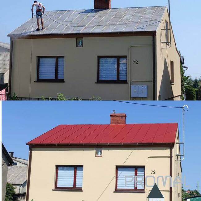 PROMAL Prace wysokościowe, mycie, malowanie dachów i elewacji