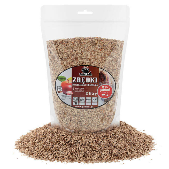 Zrębki wędzarnicze JABŁOŃ KL-10/2L GRILLPAL