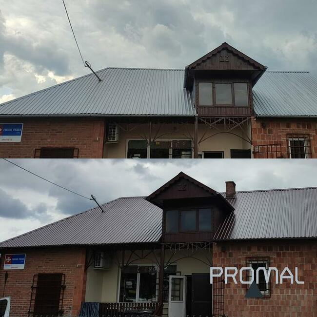 PROMAL Prace wysokościowe, mycie, malowanie dachów i elewacji