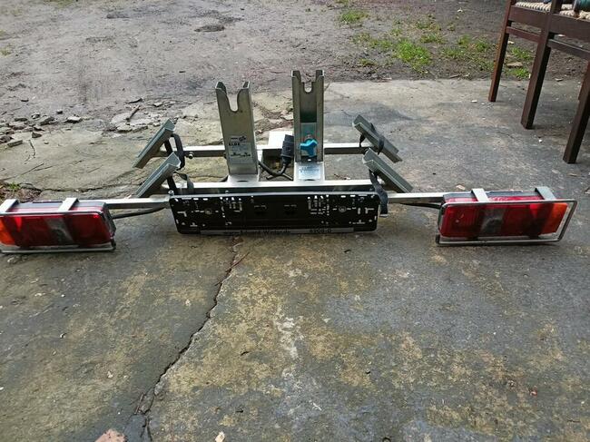 Bagażnik na 2 rowery, montaż na HAK , stan bdb