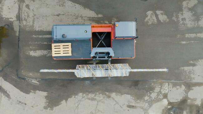 Nowy Chińskki Boczny wózek widłowy załadunku z platformą 6 T