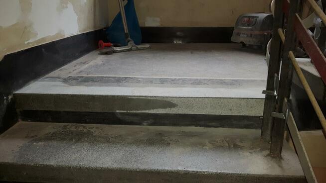 Czyszczenie Lastriko szlifowanie marmuru renowacja lastryka