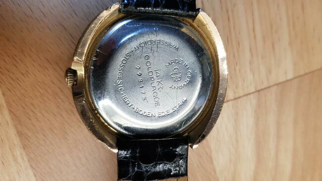 Oryginalny Glashütte Spezimatic automat Au