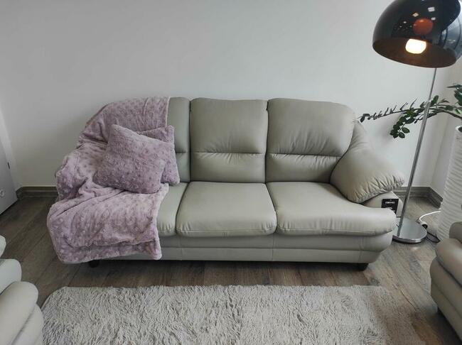 Puchacz najwyższej jakości Komplet wypoczynkowy SKÓRA 100%