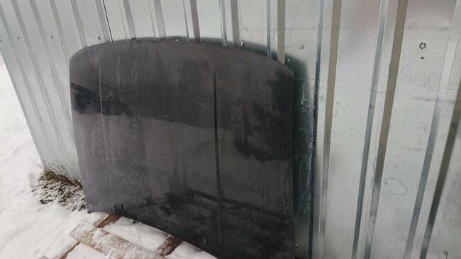 ^ VW Passat B3 Maska Pokrywa Silnika BezKorozjiCzarnyMetalik