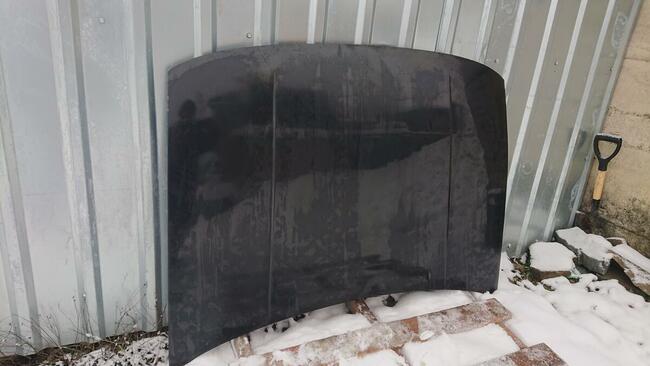 ^ VW Passat B3 Maska Pokrywa Silnika BezKorozjiCzarnyMetalik