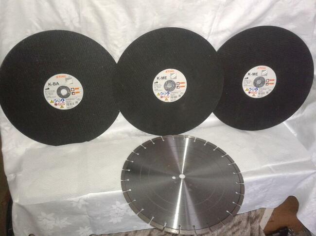 Największa pila przecinarka STIHL TS 800 6,8KM 7 tarcz 400m