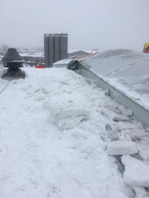 ODŚNIEŻANIE DACHÓW SANDOMIERZ OCHRONA Jarosz Kamil