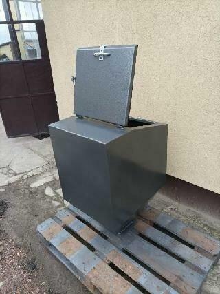 Zbiornik zasobnik do kotła na eko groszek