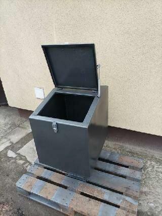 Zbiornik zasobnik do kotła na eko groszek