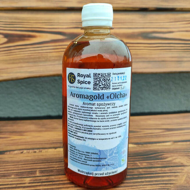 Aromagold "Olcha" Aromat Dymu Wędzarniczego 0,5L