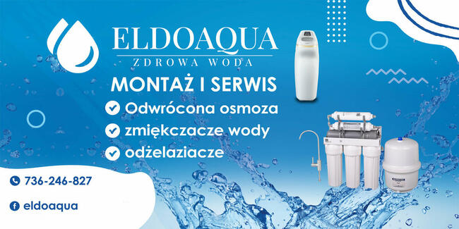 Zmiękczacz wody AQUAPHOR S550 Z MONTAŻEM, mały rozmiar