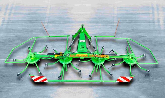 Przetrząsacz karuzelowy 4 wirnikowy KOWALSKI KUŹNIA 5,3 m