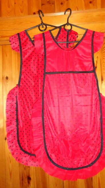 Fartuszek nowy czarny , damski