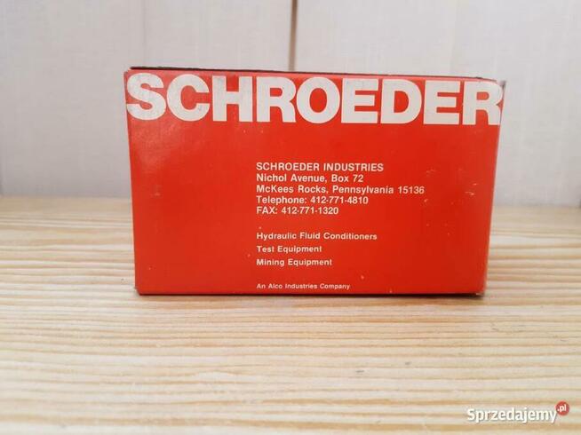 Filtr hydrauliczny A25 SCHROEDER.