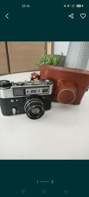 Stary radziecki aparat fotograficzny