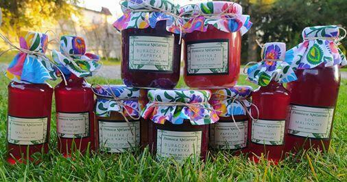 DOMOWE PRZETWORY - SOK Z MALIN, SOK Z ARONII, SYROP Z PIGWY