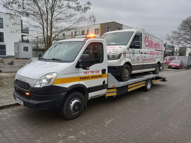Pomoc drogowa laweta autoholowanie grójec belsk duży