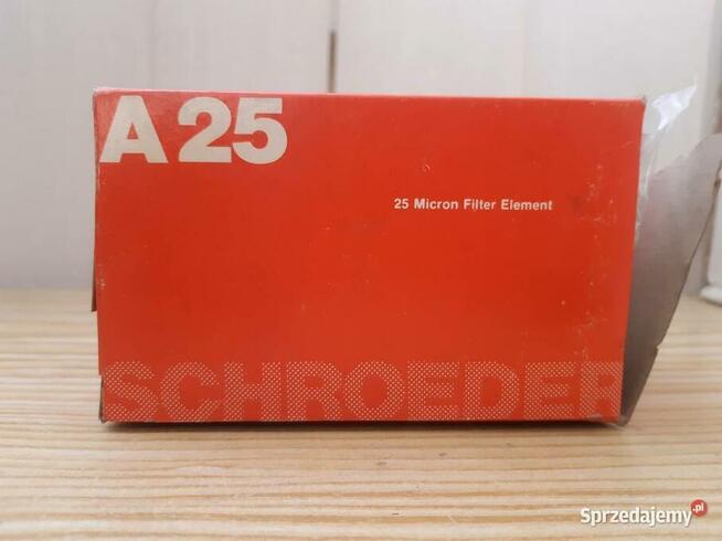 Filtr hydrauliczny A25 SCHROEDER.