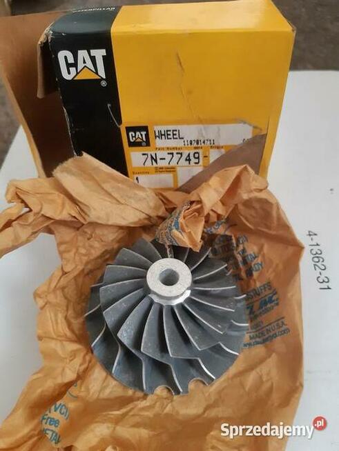 Wirnik turbosprężarki CAT 7N7749