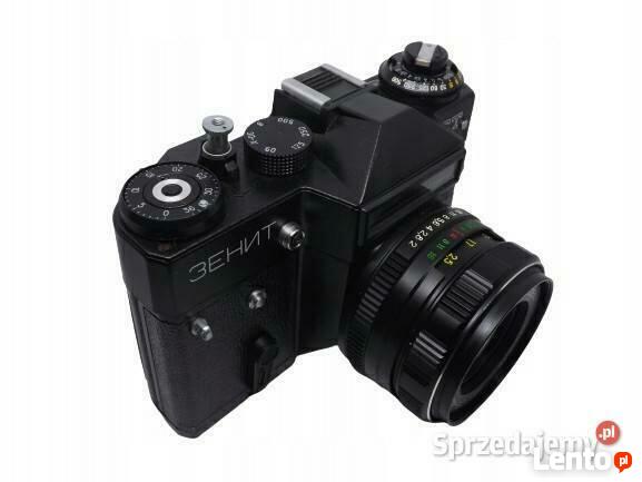 APARAT ZENIT ET + OBIEKTYW HELIOS 44M-5 + FUTERAŁ