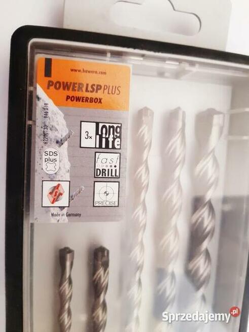 Zestaw wierteł do muru i betonu SDS PLUS HAWERA
