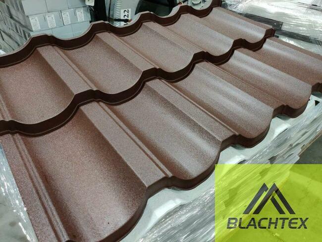 Blachadachówka czekoladowa brązowa 8017m 2 gat. Klęczany