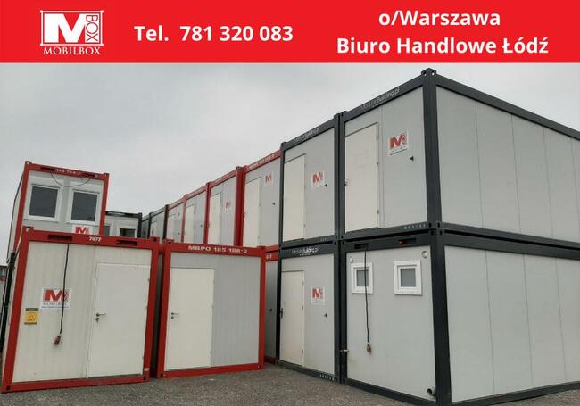 kontenery biurowe sprzedam Piotrków Trybunalski, Radomsko