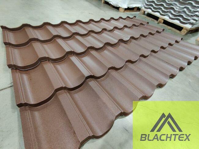 Blachadachówka czekoladowa brązowa 8017m 2 gat. Klęczany