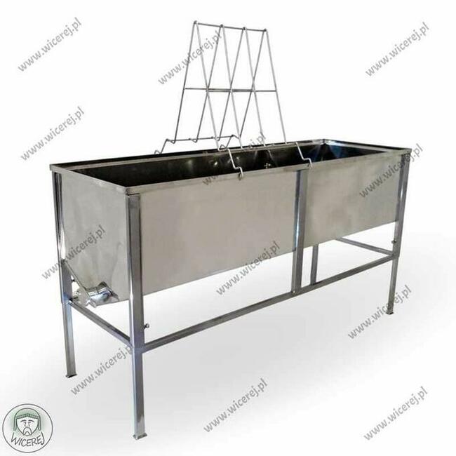 Stół do odsklepiania ramek 1,5m Dadant Nierdzewny z SITEM