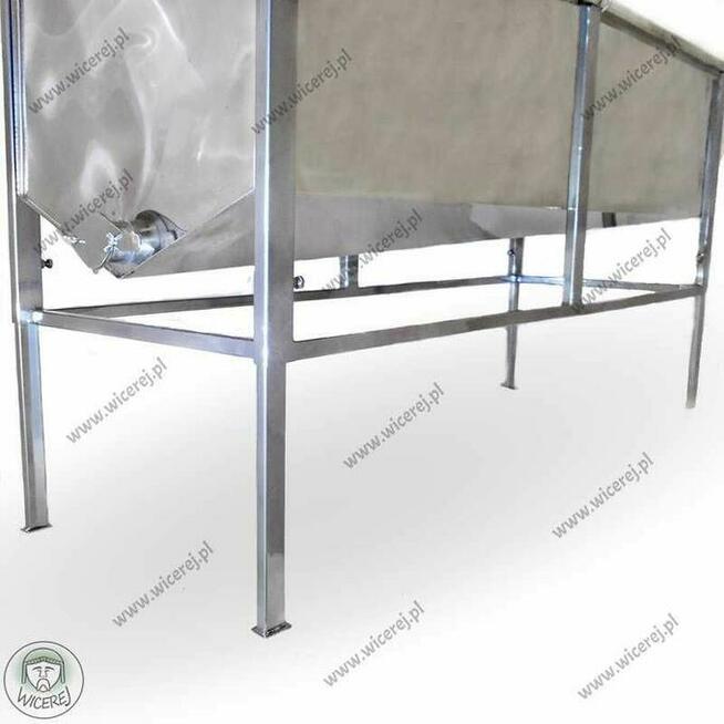 Stół do odsklepiania 1,5m Dadant z KOSZEM Nierdzewny