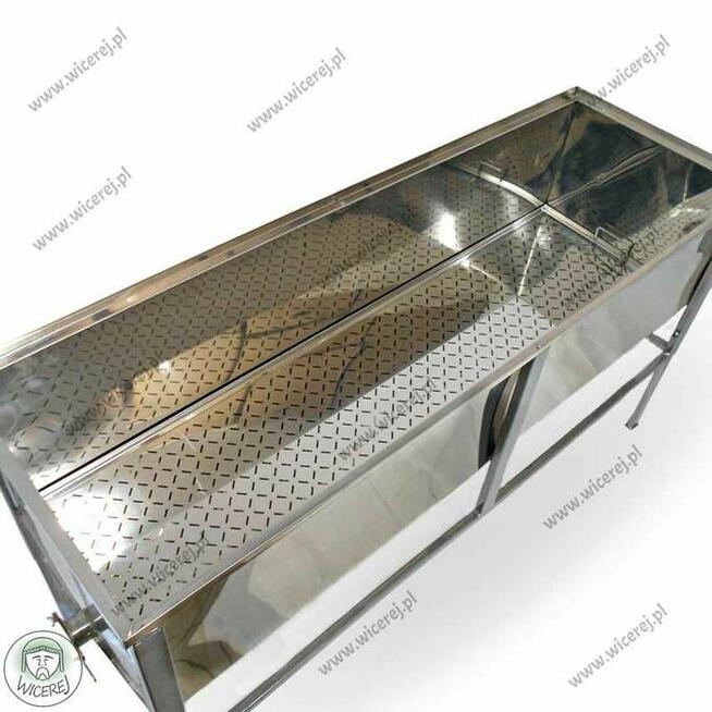 Stół do odsklepiania ramek 1,5m Dadant Nierdzewny z SITEM