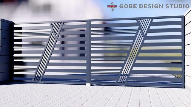 Nowoczesne bramy ogrodzenia balustrady