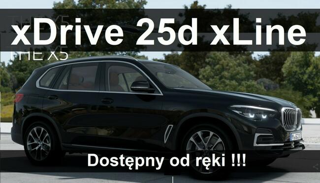 BMW X5 xDrive 25d 231KM xLine Kamera Hak hol. Dostępny od ręki 3633zł