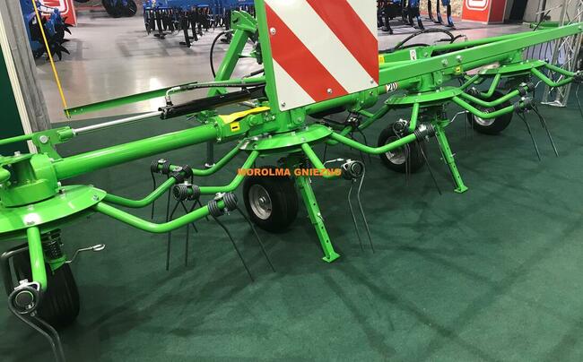 Przetrząsacz karuzelowy 4 wirnikowy KOWALSKI KUŹNIA 5,3 m