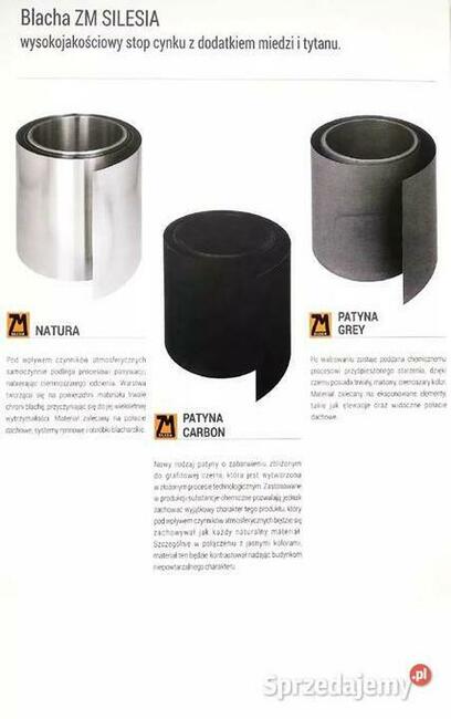 Blacha Tytan Cynk CARBON