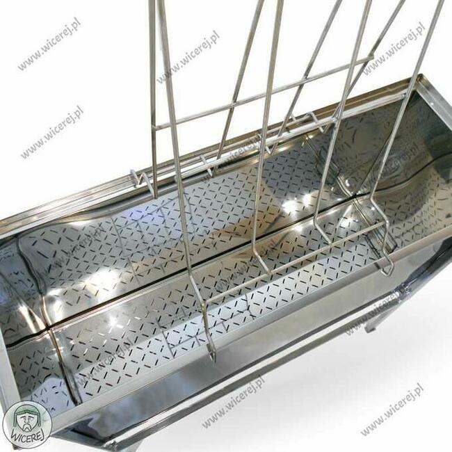 Stół do odsklepiania 1,2m Warszawski Nierdzewny z sitem