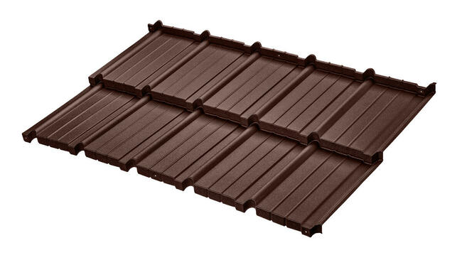 Blachodachówka modułowa niemiecka Budmat MURANO D-MATT